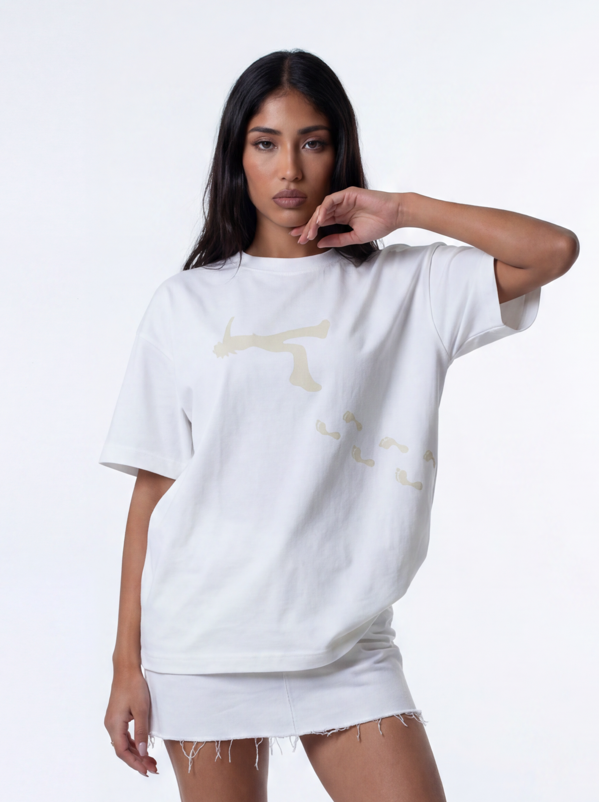 OFF-WHITE V-STEP T-SHIRT
